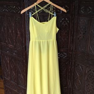 Dolce Vita yellow summer dress